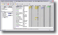 Statistics view with system font